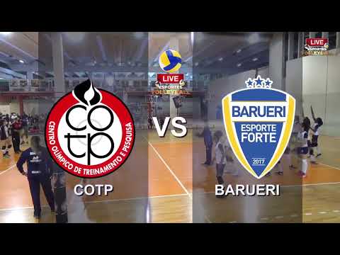 Metropolitano Volleyball Feminino SUB15 - 2021- COTP 3 X  0 BARUERI   FINAL 2