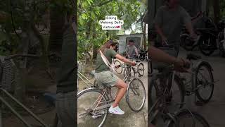 Biking @ Mekong Delta #ytshorts #youtubeshorts #shorts #fyp #foryou #slippersandshades