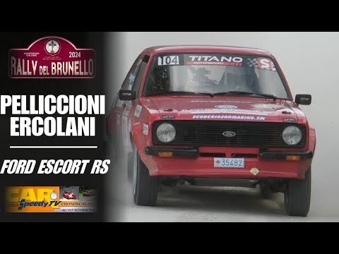 Rally del Brunello 2024 || Pelliccioni-Ercolani || Ford Escort RS