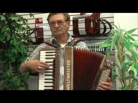 Weltmeister Monte 96 Bass Accordion Demo | Jim Laabs Music
