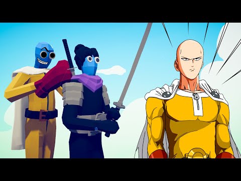 SAITAMA vs EVERY UNIT - Totally Accurate Battle Simulator (TABS Compilation)