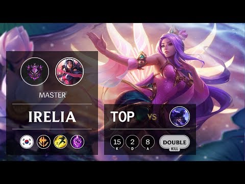 Irelia Top vs Ryze - KR Master Patch 9.8