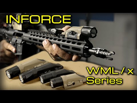 INFORCE WML & WML X Weapon Light - Show your target in the right light!