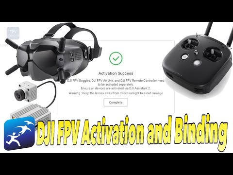 How to Activate and Bind DJI Digital FPV Goggles System