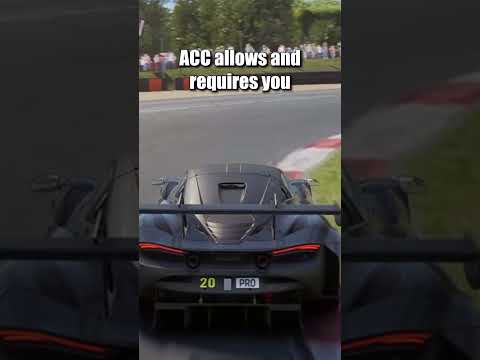ACC vs iRacing MAIN DIFFERENCE #shorts