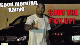 Kanye West Tells Paparazzi &quot;Shut The F Up!&quot; -- The ORIGINAL!