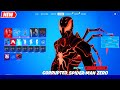 I added CORRUPTED Spider-Man ZERO in Fortnite シ