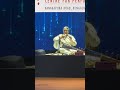 Amjad Ali Khan Sings At The Opening Of The Prestige Srihari Khoday Centre for Performing Arts