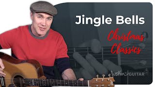 Jingle Bells Guitar Lesson Tutorial Chords Strumming Easy Christmas Xmas Songs