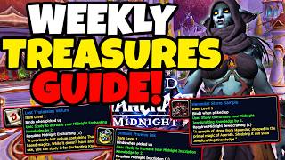 Get Your Weekly Knowledge Points From Treasure FAST With This GUIDE - Midnight Professions