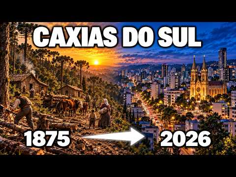 A História de Caxias do Sul 1875–2026 — Como IMIGRANTES Criaram uma POTÊNCIA na Serra Gaúcha