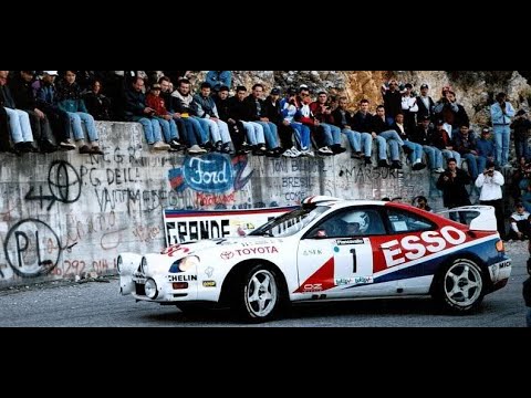 Best of...  Gr A Toyota Celica 4WD - Toyota Celica GT Four.  Part 1. Italian Rally Championship