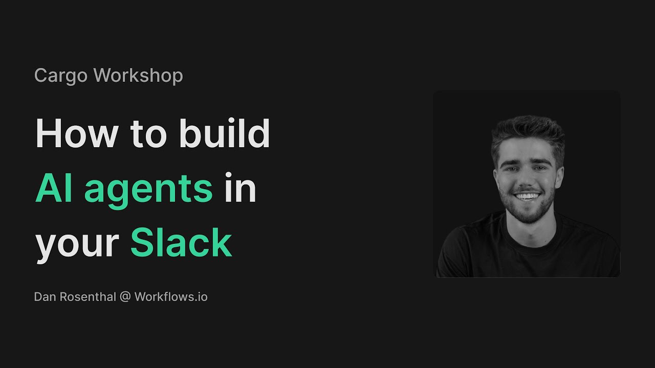 How to build AI agents in your Slack