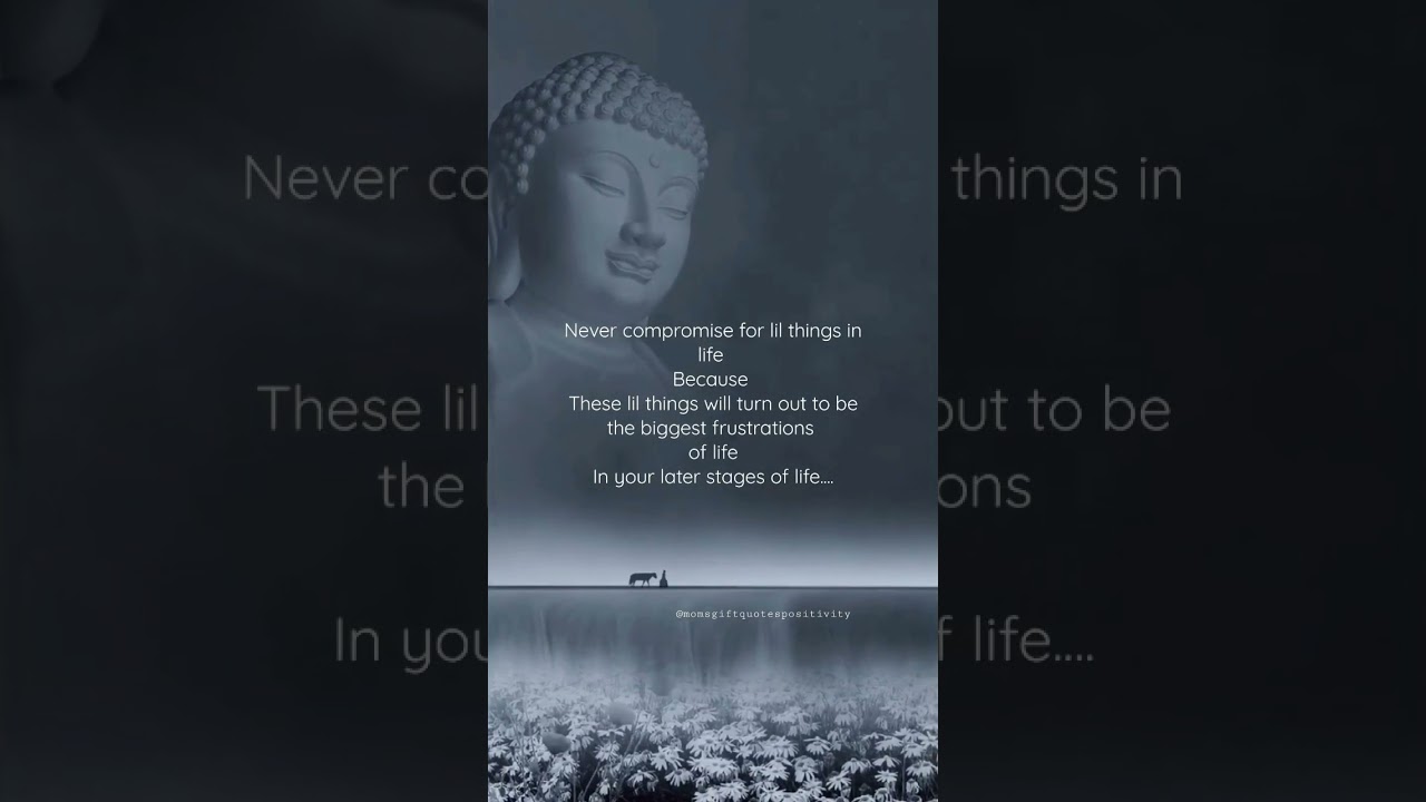 Never Compromise For Lil  Things In Life 🤗☝😎 #shorts #short