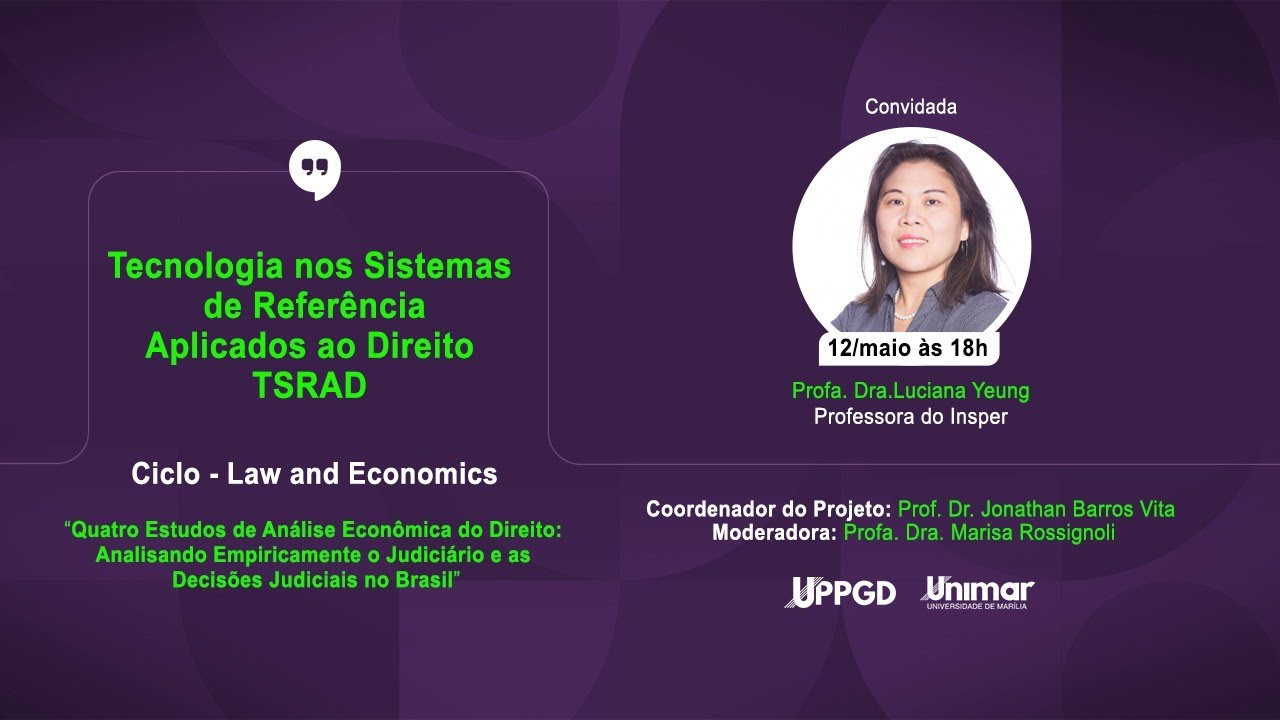 TSRAD - Quatro Estudos de Análise Econômica do Direito - Luciana Yeung