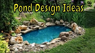77 Amazing Ideas For A Small Garden Pond | Backyard Pond | Pond Design Ideas