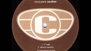 MICA PARIS - CAREFREE 12'' INCH PROMO COPY
