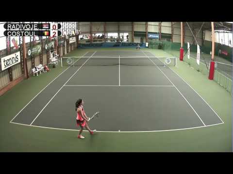 RADIVOJEVIC (SER) vs COSTOULAS (BEL) - Open Super 12 Auray Tennis - Court 2