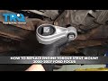 How To Replace Engine Torque Strut Mount 2000 2007 Ford Focus