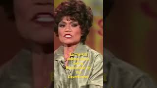 Eartha Kitt Talking about being Blacklisted by the Government