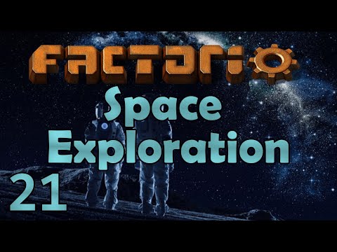 Modded Factorio 0.17 - Space Exploration - Season 3 Ep 21 - HUGE SOLAR FIELD!