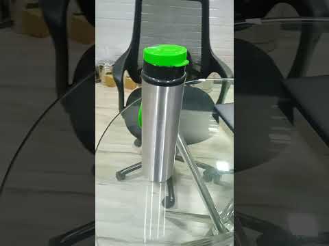 Stainless Steel Flipper Sipper Water Bottle