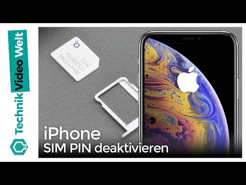 iPhone SIM PIN deaktivieren
