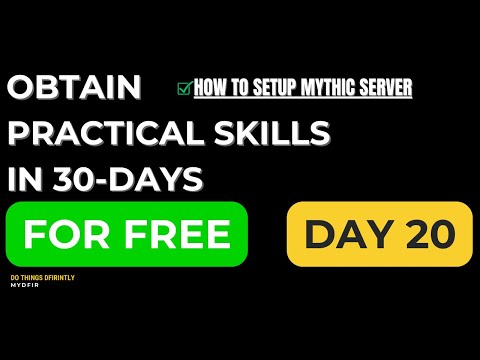 Mythic Server Setup Tutorial | Day 20