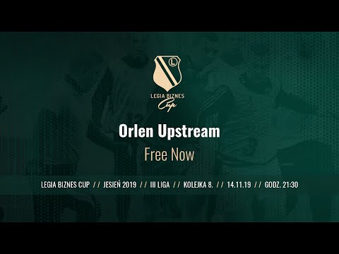 Skrót spotkania Orlen Upstream - Free Now ( Legia Biznes Cup Jesień 2019 )