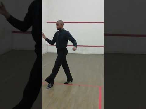 Rumba Routine Demonstration Solo as Man