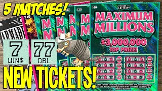 NEW TICKETS!! BIGGEST WIN IN PACK! 💰 $250 TEXAS LOTTERY Scratch Offs