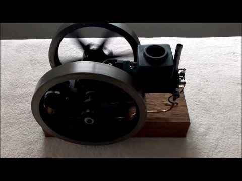 STM-2 Verdampfermotor, Stationärmotor mit Hit & Miss Drehzahlregelung