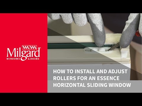 How to install and adjust rollers on a horizontal essence se...