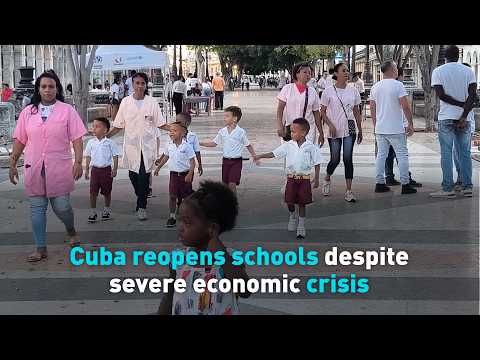 Cuba reopens schools despite severe economic crisis