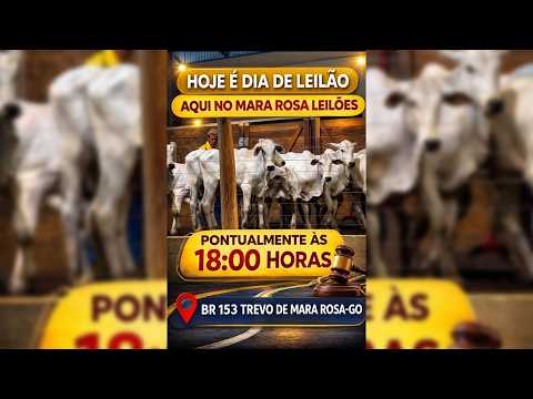 MARA ROSA LEILÕES - GOIÁS - LEILÃO DE GADO DE CORTE 10/03/2026