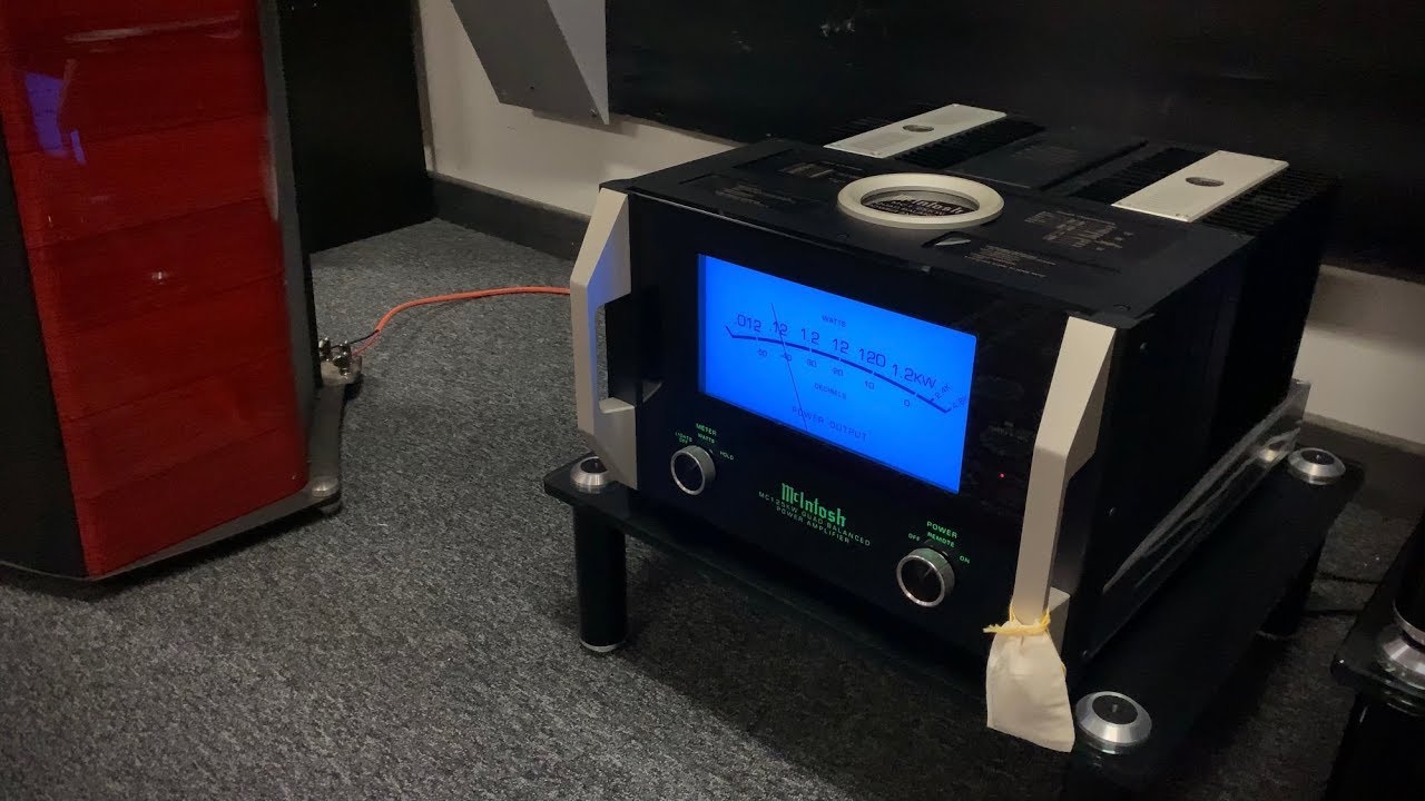 video Amply nghe nhạc McIntosh MC1.25KW chính hãng 0