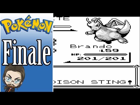 Let's Play Pokemon Blue Poison Run with Mah-Dry-Bread - Part 21 - Lance and Rival (Finale)