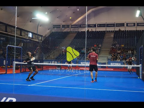 Vamos Pádel. Mati Díaz y Maxi Sánchez contra Maty Marina y Godo Díaz. WPT Marbella Master