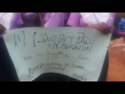 My sanitary Pads My Education {Pads 4 school girl}
