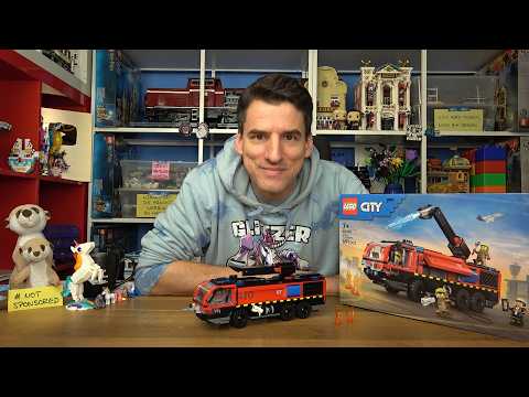 Nur für die Vitrine oder den Safe: LEGO® City 60499 Flughafenlöschfahrzeug