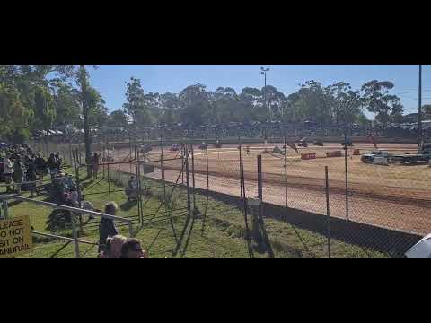 Lightning sprints Australian title 2022 Nyora speedway heat 1