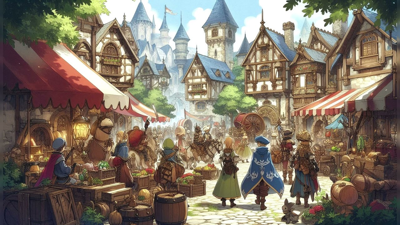 Relaxing Medieval ⚔️Fantasy Celtic and Bard Tavern BGM