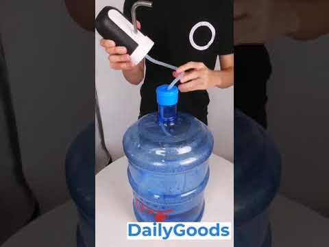 Помпа для воды на бутыль 19 л электрическая на бутыль 5-6 л нужен переходник (в комплекте не идет) - фото 1 - id-p2506417262