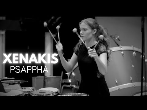 "PSAPPHA", Iannis XENAKIS- "Contemporary" CD Recording, Adélaïde Ferrière (22)