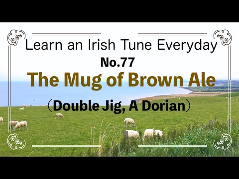 077  The Mug of Brown Ale (Double Jig, A Dorian)