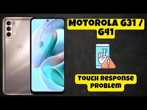 Touch Response problem Motorola G31 / G41 || How to solve touch response issues