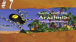 Aladdin in Nasira's Revenge Walkthrough PS1 Battle with the Arachnid