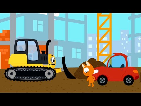 Kitty and the Magic Garage  -  compilation 1-5   - cars cartoons
