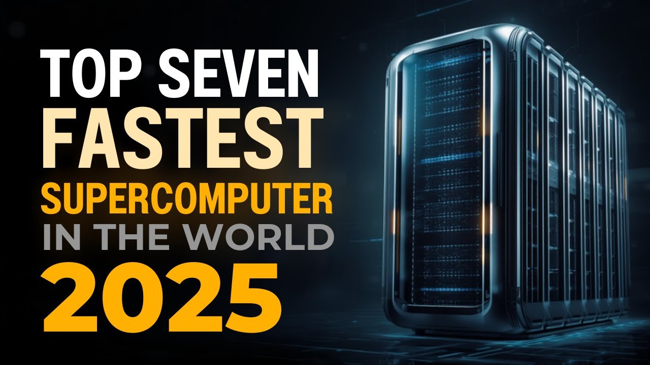 Top seven Fastest SUPERCOMPUTERS in the World 2025