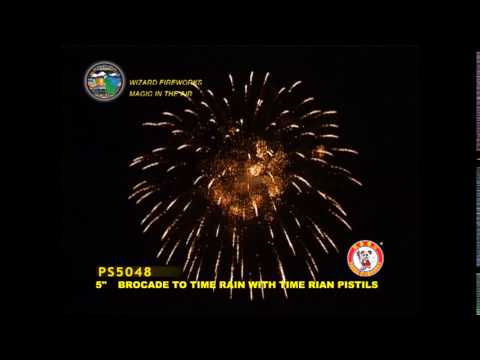 SS125BC04 - 5 INCH SHELL - WIZARD FIREWORKS - PS5048